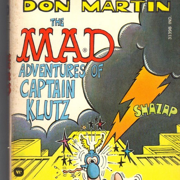 Mad's Don Martin - The Mad Adventures of Captain Klutz - Paperback By Don Martin - Picture 1 of 2
